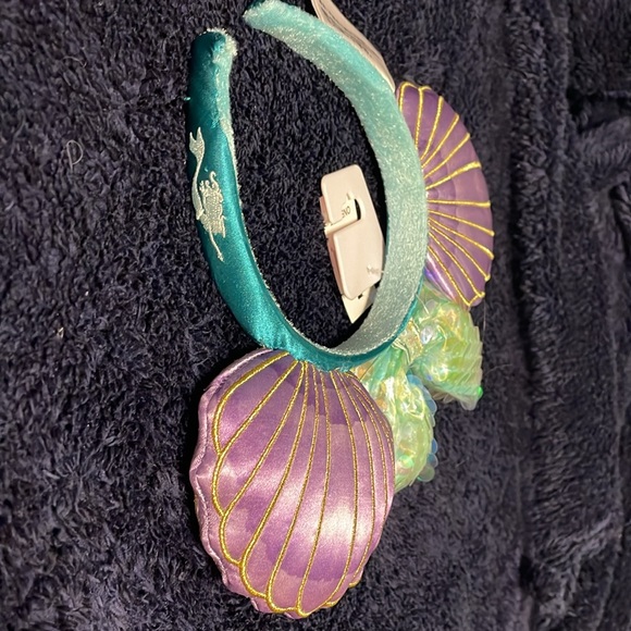 NWT Disney Minnie Mouse ears Little Mermaid 30th Anniversary - Picture 2 of 3